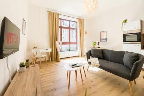 Ruhige Und Stilvolle Wohnung Am Clara-Zetkin-Park Лейпциг Екстер'єр фото