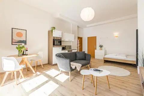 Ruhige Und Stilvolle Wohnung Am Clara-Zetkin-Park Лейпциг Екстер'єр фото